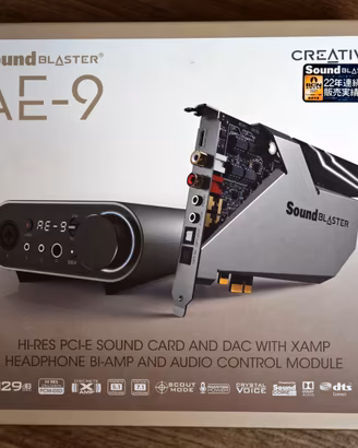 Sound Blaster AE-9 (Solo Scheda Audio PCI-e)
