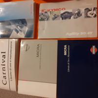 Libretti uso manutenzioni