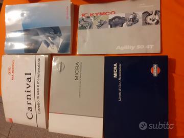 Libretti uso manutenzioni