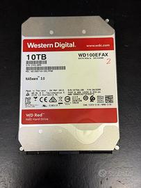 HARD DISK Western Digital WD Red 10TB USATO