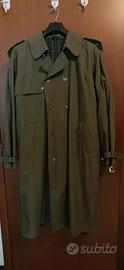 Impermeabile trench army uomo stile vintage 