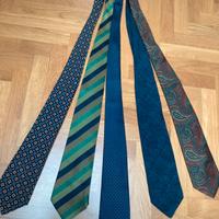 5 Cravatte in seta come nuove