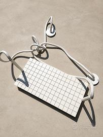 Lago Soft Swing - altalena da interno bianca