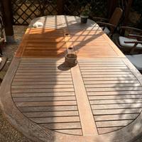 tavolo e sedie giardino