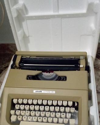 macchina da scrivere olivetti lettera 25
