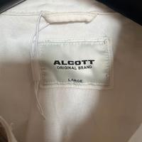 Alcott giacca uomo bianca in denim 