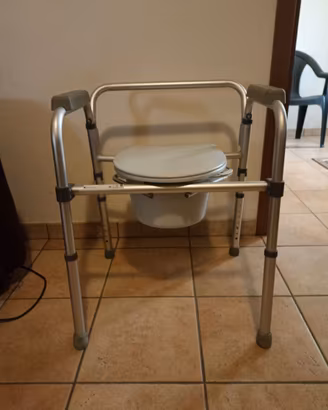 Sedia Comoda WC per anziani