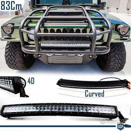 Barra Led 6000K Curva Hummer H1 H2 H3 Regolabile