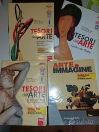 libro di Arte per scuola media Tesori dell'arte