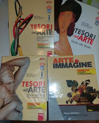 libro di Arte per scuola media Tesori dell'arte