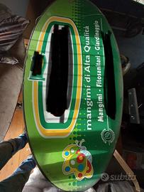 Insegna bifacciale illuminata