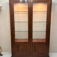 Vetrina Bamax in  ciliegio di grande  pregio