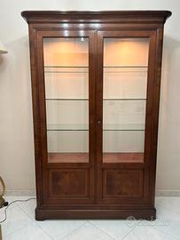 Vetrina Bamax in  ciliegio di grande  pregio