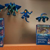 Gormiti popolo del mare serie 3 con carte