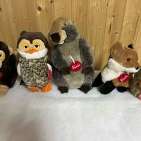 Peluche trudi + peppa pig + gufo harry potter