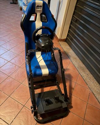 Postazione Sim Racing M2 Gammec + volante hori 