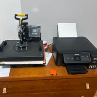 termopressa con stampante permuto con minimoto