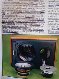 casse cabinet chassis diffusori JAMO " Concert 8 "