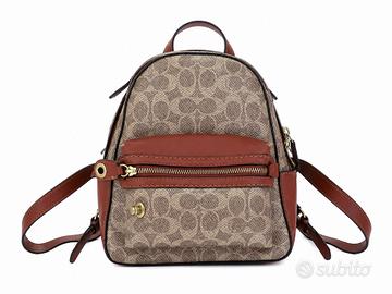 Zaino Coach Campus 23 Signature – Marrone