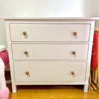 Hemnes cassettiera bianca Ikea