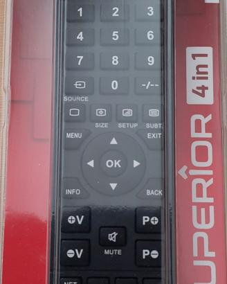 Telecomando NUOVO Superior 4in1 per TV e altro