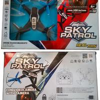 Drone Radiocomandato SKY PATROL RE.EL TOYS