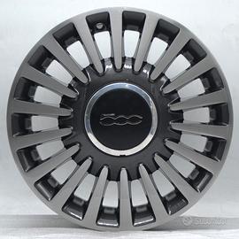 4 cerchi lega fiat 500 r15 lt5782
