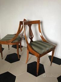 sedie stile luigi XIV