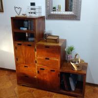 Mobile Etnico in legno massello 