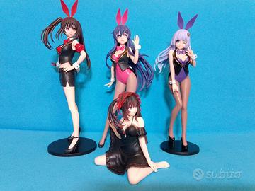 date a live anime figures kurumi tohka miku bunny
