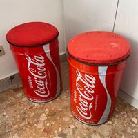 2 SGABELLI COCA COLA