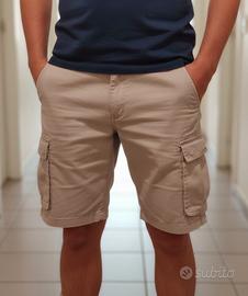 Pantaloncini cargo beige - Uomo - Taglia 46 (46/32