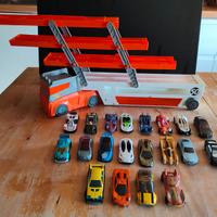 Hot Wheels 20 auto + Camion Bisarca - LOTTO #1