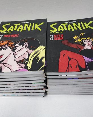 Lotto 18 fumetti Satanik a colori Numeri vari