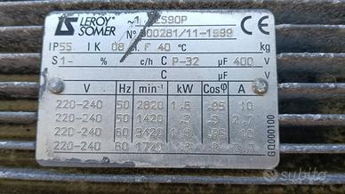 Pompa idraulica 2CV 220V