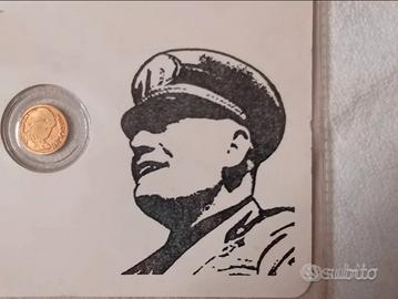 VECCHIA MEDAGLIA COMMEMORATIVA BENITO MUSSOLINI 