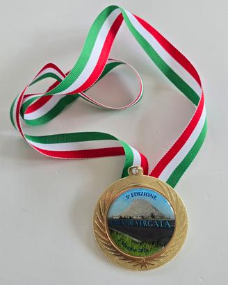 Medaglia Corri a Tor Vergata 2026 Roma running