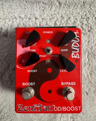 Budda ZenMan Dual Overdrive and Boost Pedal