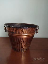 secchiello per il vino in rame stile Mid-Century