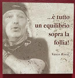 Vasco Rossi- Targa in legno 18 x 18