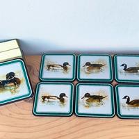 Set 6 sotto bicchieri Giordano 1986 Vintage 