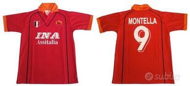 Maglia replica Roma n°9 Montella 2001-2002 tg XL