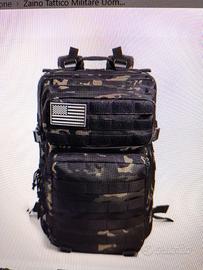 Zaino Tattico Militare Uomo 50L