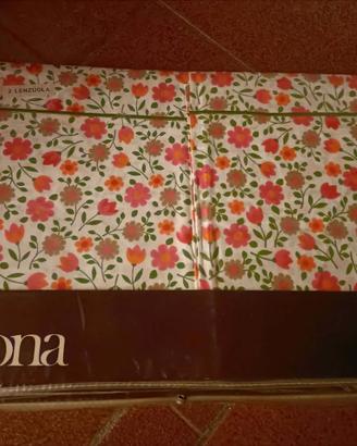PARURE LETTO SINGOLO ELIOLONA -Cotone Madapolam