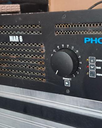 finale Phonic 6 amplificatore 