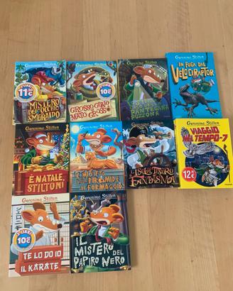 10 libri della collezione Geronimo Stilton