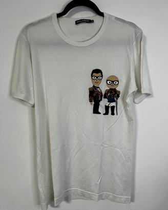 T-shirt dolce & gabbana M bianco dg family