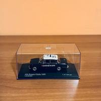 ALFA ROMEO GIULIA 1600 CARABINIERI 1:43 MINICHAMPS