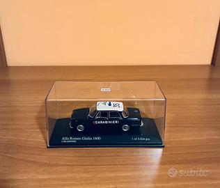 ALFA ROMEO GIULIA 1600 CARABINIERI 1:43 MINICHAMPS