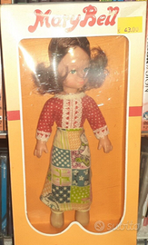 Bambola vintage doll Mary Bell Galba toys anni 70